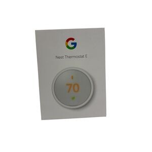 Google Nest Thermostat E Smart Programmable White T4000ES
